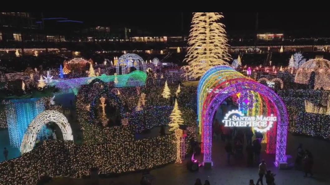Largest Christmas light show comes to LA