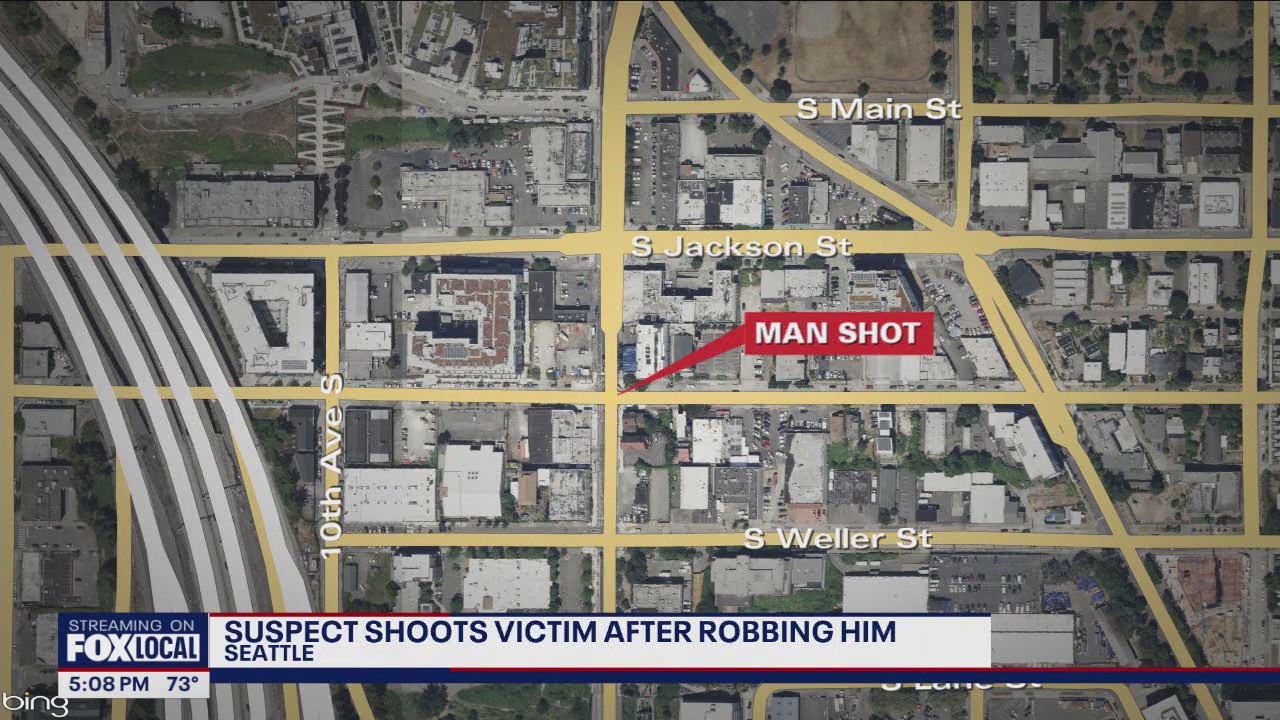 Man shot after being robbed in downtown Seattle