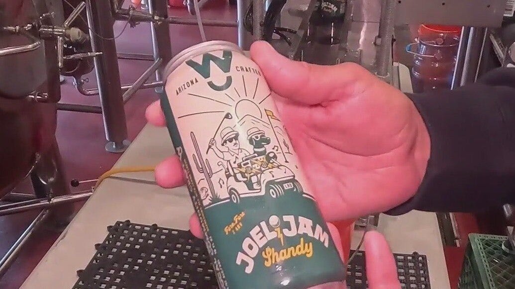 Golfer Joel Dahmen launches charity beer with AZ brewery