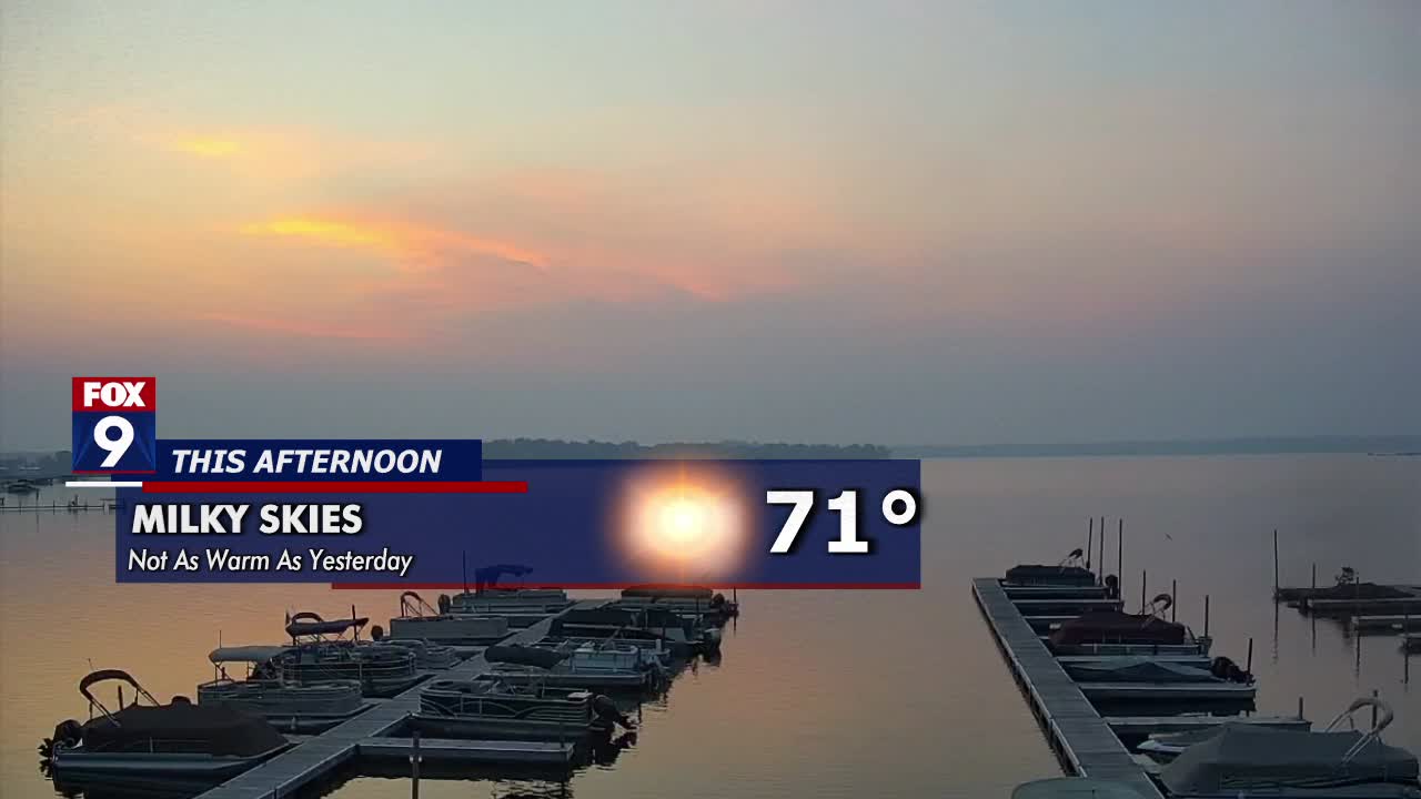 MN weather: Hazy sky for Monday