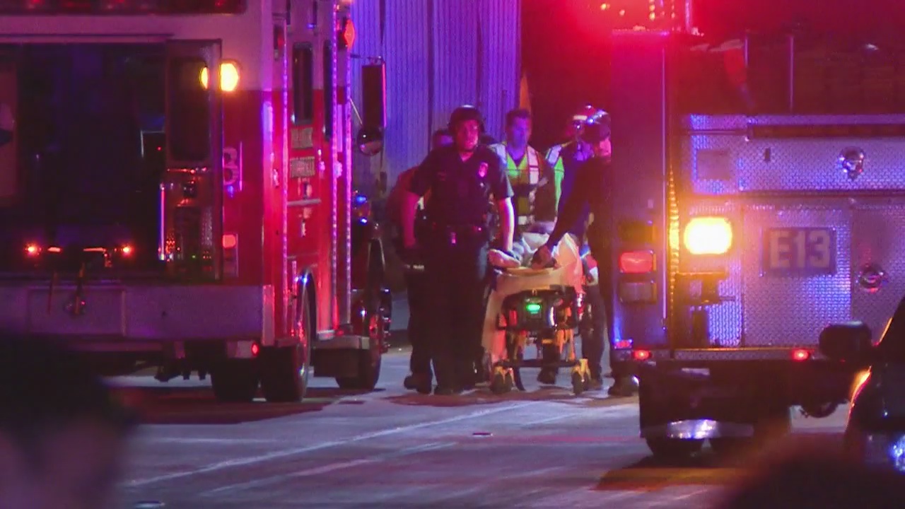 Dangerous pursuit ends in shooting on 5 freeway