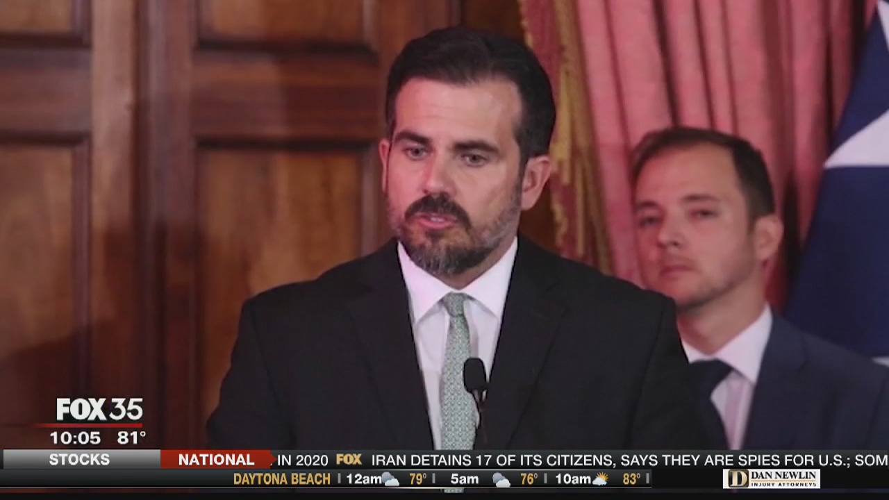 Protests continue over Puerto Rico's governor