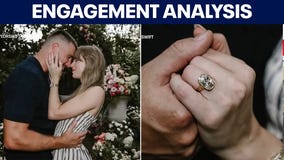 Taylor-Travis engagement breakdown: Ring, wedding, caption, more