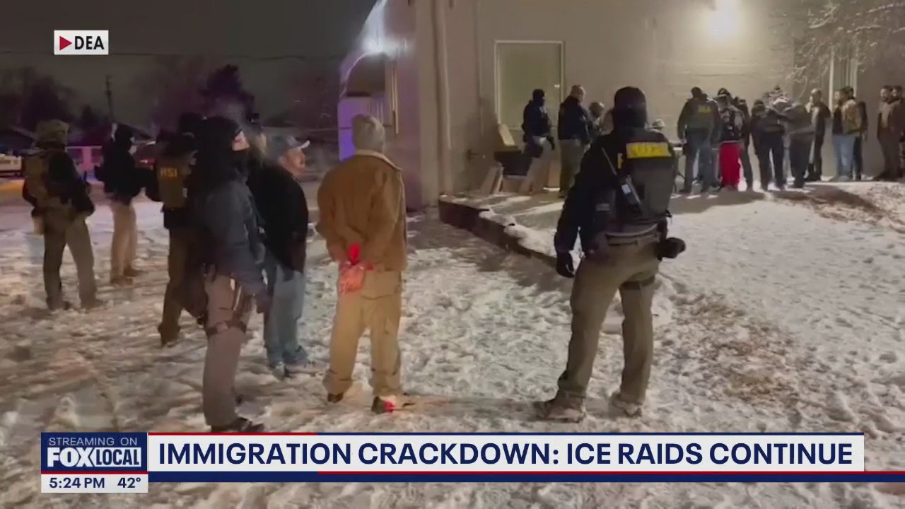 Immigration crackdown: ICE raids continue