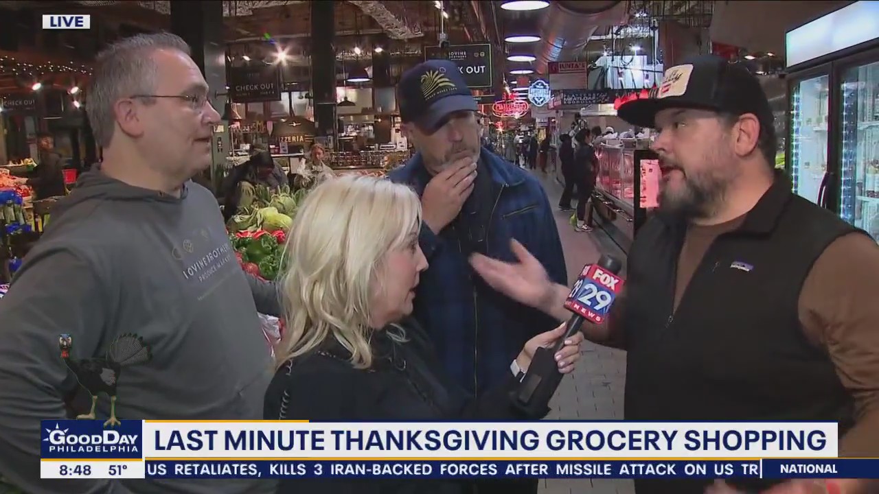 Reading Terminal Market offers fresh produce for your Thanksgiving meal