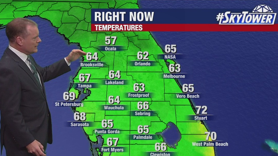 Tampa weather | Monday morning forecast