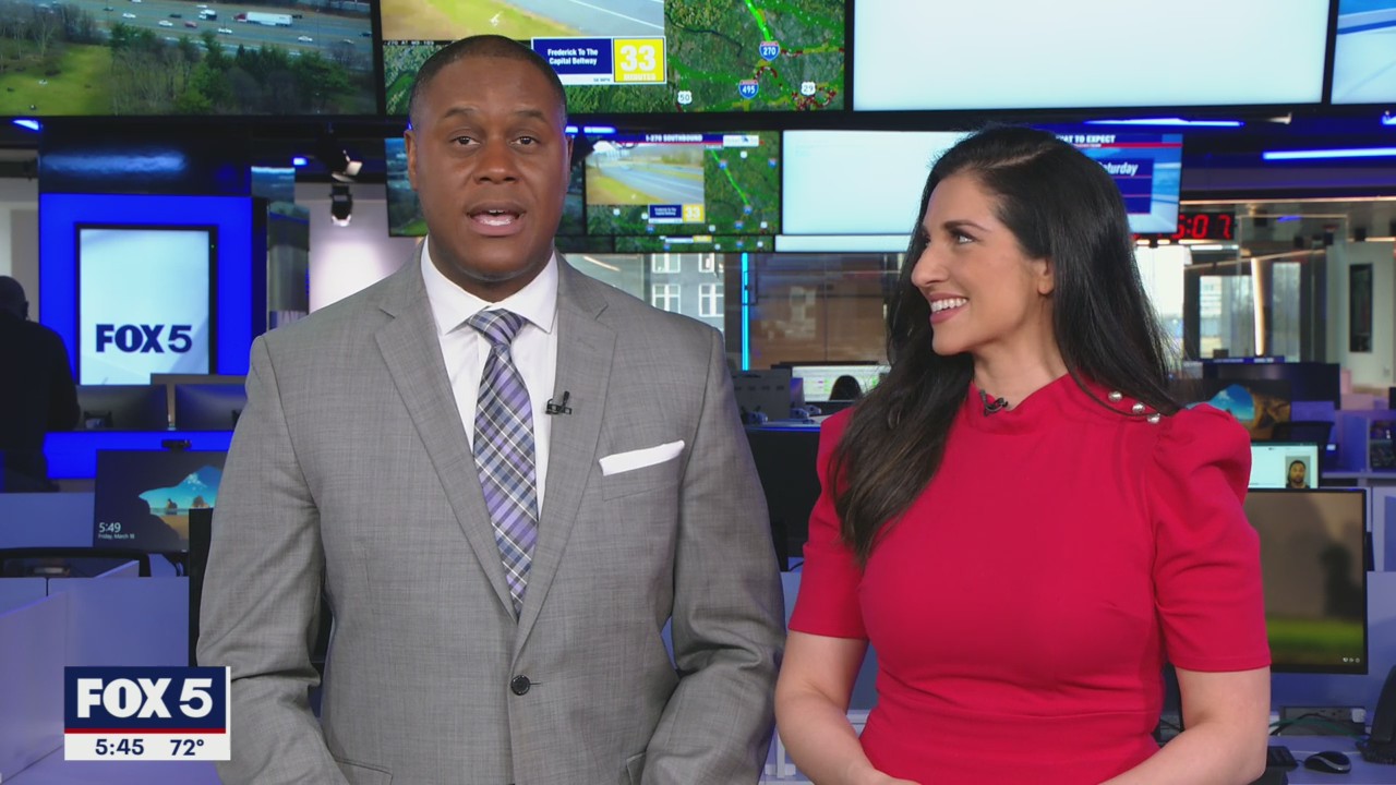 FOX 5's Rob Desir learns Farsi and Shirin Rajaee looks forward to the ...