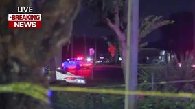 Large police presence in Orange County after crash