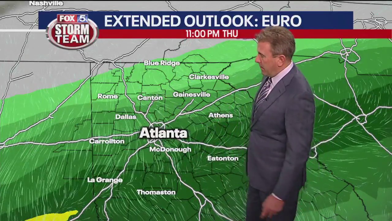 Tuesday afternoon forecast update | FOX 5 Atlanta
