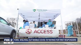 Ford, Wayne State University rolling out new mobile COVID-19 testing units