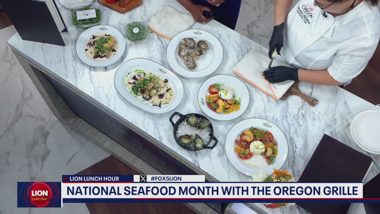 National Seafood Month with The Oregon Grille