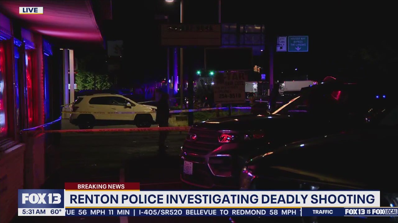 Renton police investigate deadly shooting