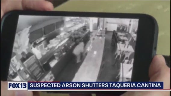 Suspected arson shutters Taqueria Cantina