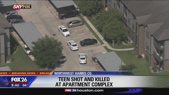 Teen shot and killed at apartment complex
