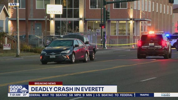 Deadly crash in Everett, WA