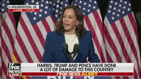 Harris: 'The case against Donald Trump and Mike Pence is open and shut'