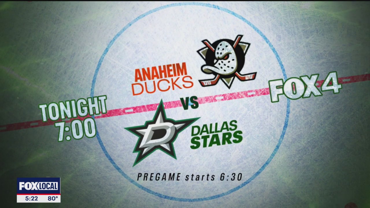 Dallas Stars take on Anaheim Ducks on FOX 4