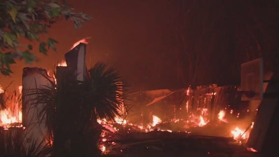 Trump slams California over wildfires