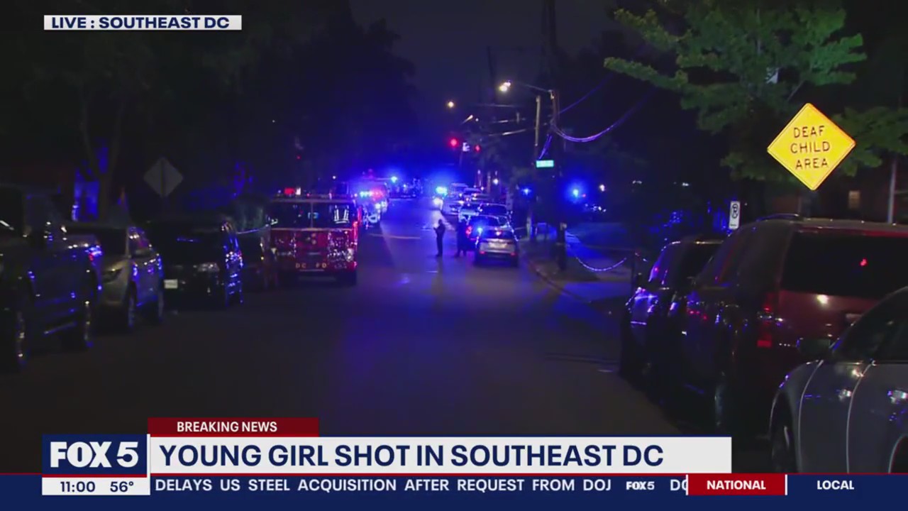 Young girl shot in Southeast DC | FOX 5 DC