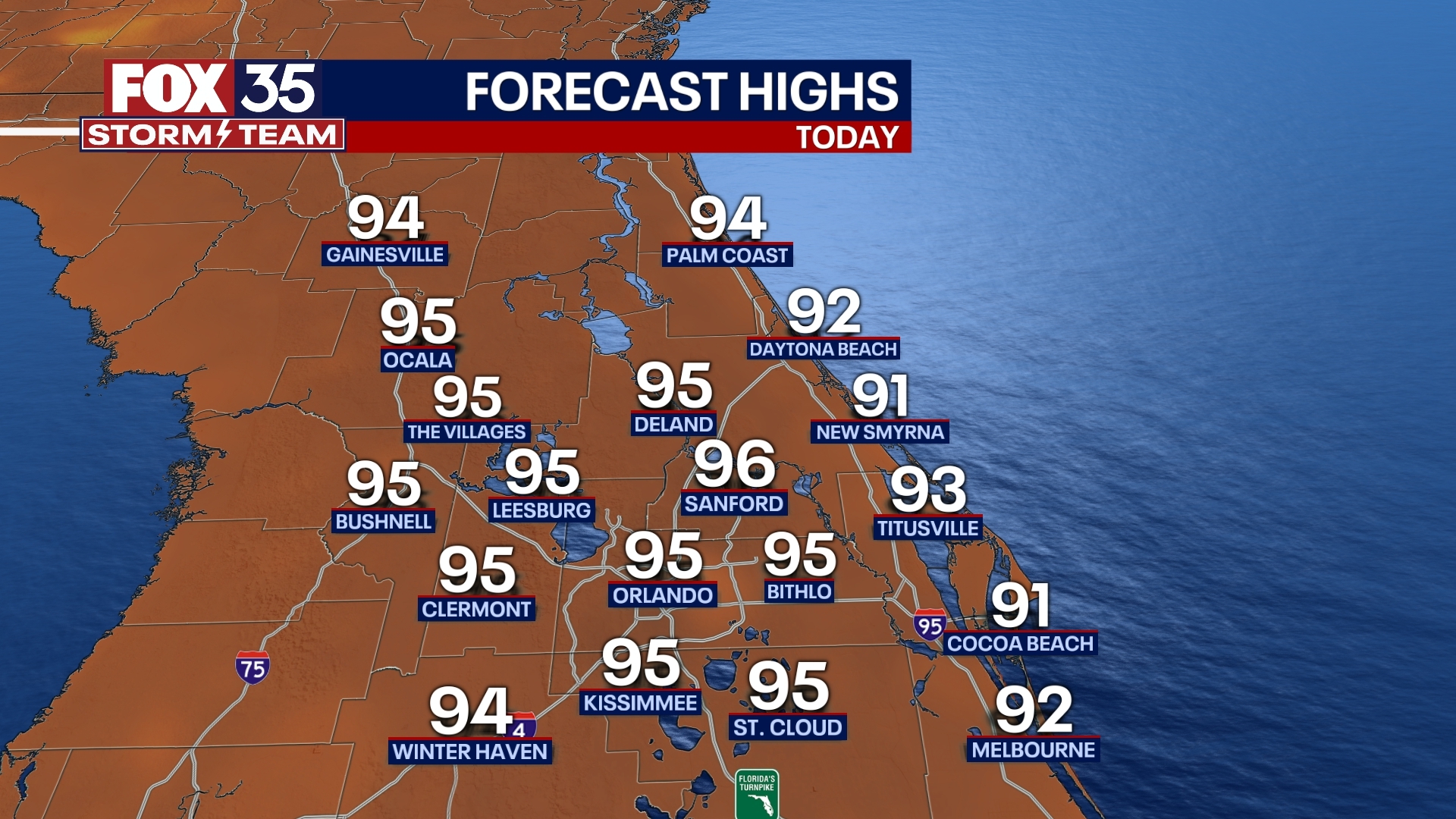 Orlando Weather Forecast: September 7, 2023