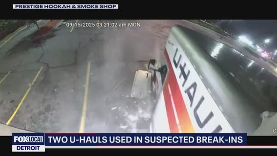 U-Hauls used to ram into hookah stores leaving massive damage