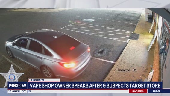 9 suspects wanted after robbing vape shop in Fauquier County