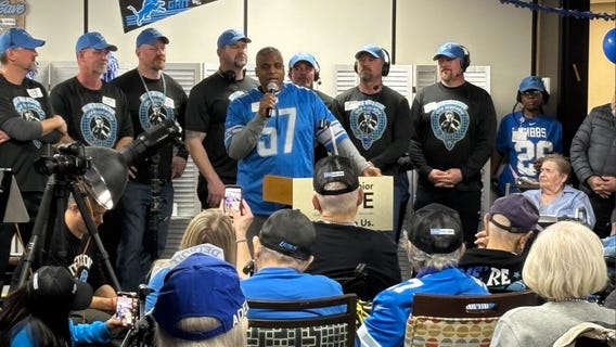 Jewish Senior Life pep rally for the Lions roars up some spirit