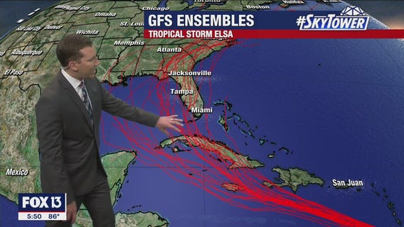 Hurricane Elsa update: Friday evening