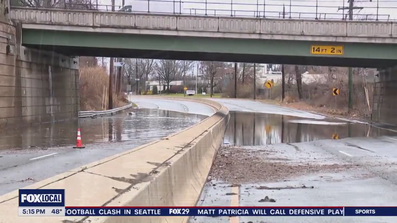 Update on flooding in New Jersey Monday into Tuesday