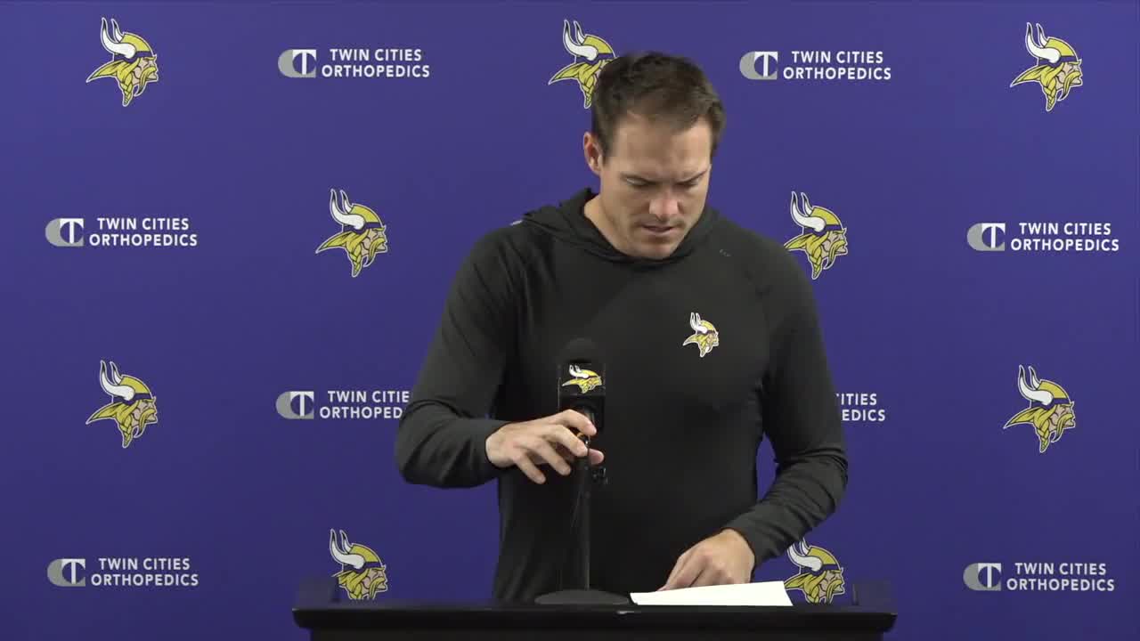 Kevin O'Connell compares Vikings QB J.J. McCarthy to high-level chef [FULL]