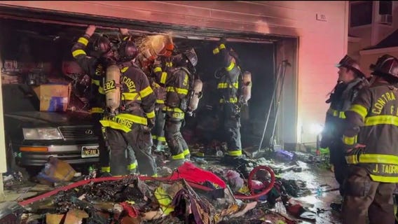 Garage fire scorches Brentwood home, prompts evacuations