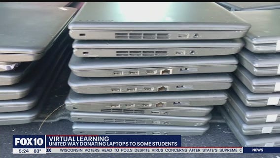 United Way donating laptops to students to help with virtual learning during COVID-19 pandemic
