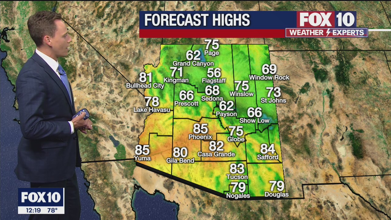 Noon Weather Forecast - 3/28/22