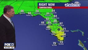 Tampa weather | Comfortable temps on Sunday