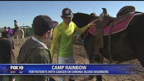 Camp Rainbow partners with Turf Paradise to give sick children a fun day at the track