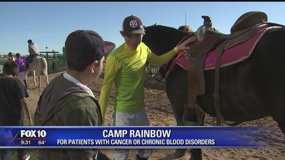 Camp Rainbow partners with Turf Paradise to give sick children a fun day at the track
