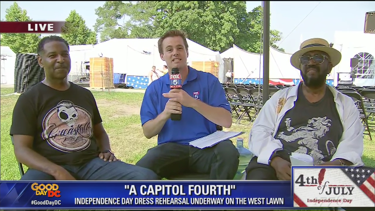 The Temptations will be performing at A Capitol Fourth
