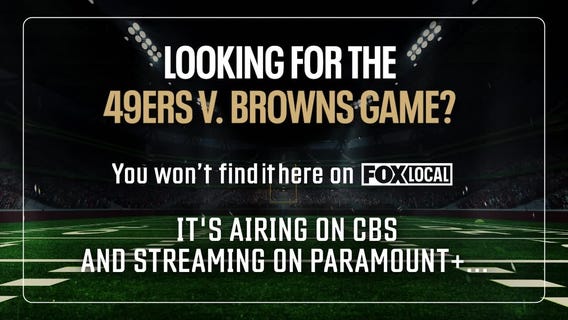 Where to watch the 49ers on Sunday