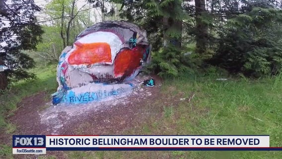 Historic Bellingham boulder to be removed