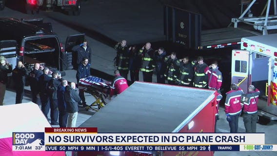 All 64 American Airlines passengers believed to be dead in DC plane crash