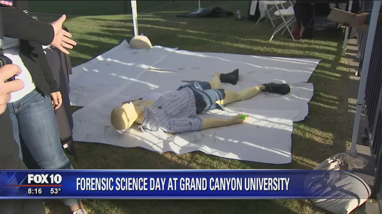 Forensice Science Day at GCU