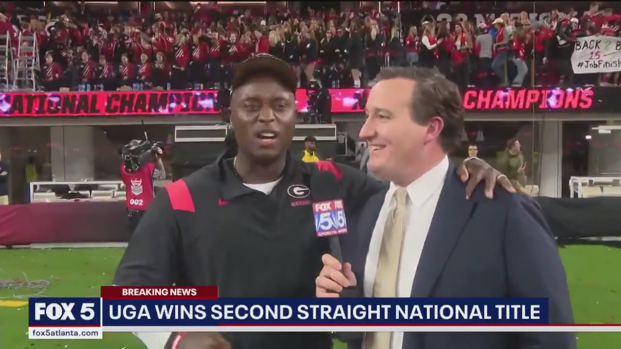 FOX 5?s DJ Shockly: UGA?s ?most joyous locker room?