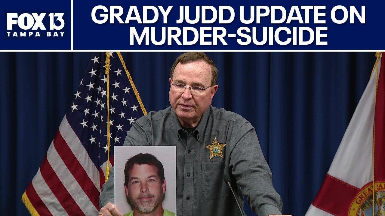 Sheriff Grady Judd holds press conference after murder-suicide in Polk County