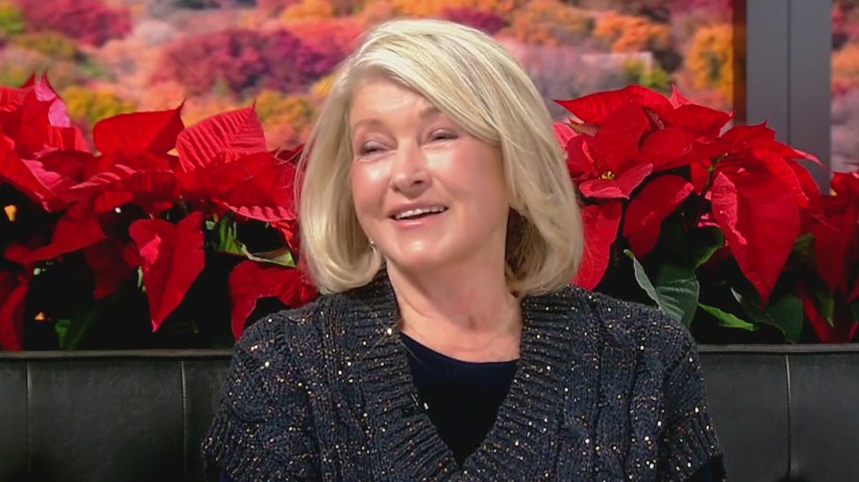 Catching up with Martha Stewart