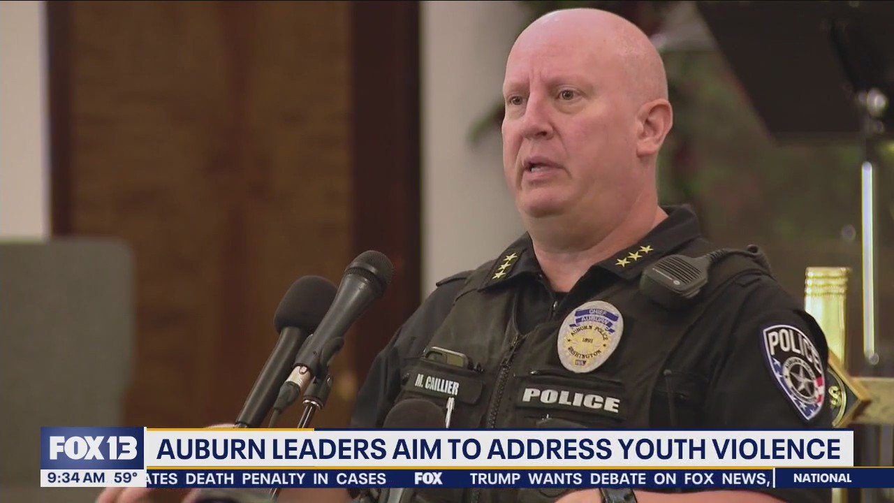 Auburn leaders aim to address youth violence