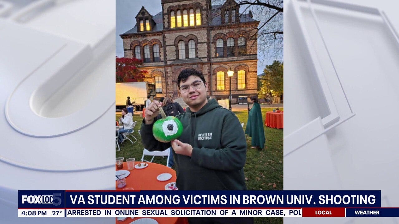 BROWN UNIVERSITY SHOOTING: Virginia student among victims, plus latest on Bondi beach shooting