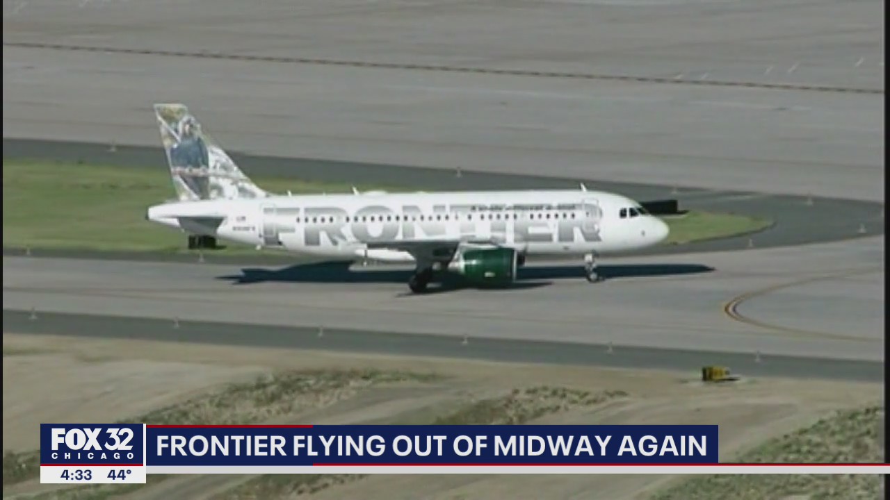 Frontier Airlines to fly out of Midway International Airport again