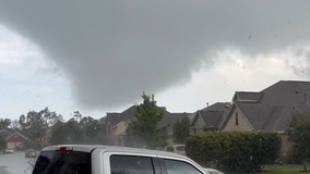 VIDEO: Funnel cloud seen near Spring