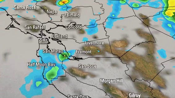 Crisp Christmas morning with light showers on the way