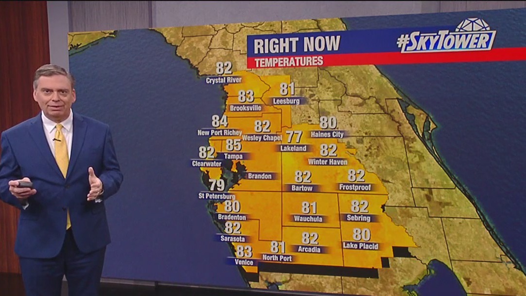Tampa Weather | Quiet pattern continues into the weekend
